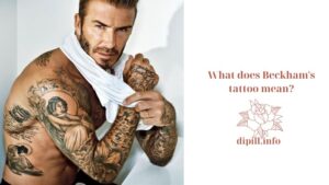 What does Beckham's tattoo mean