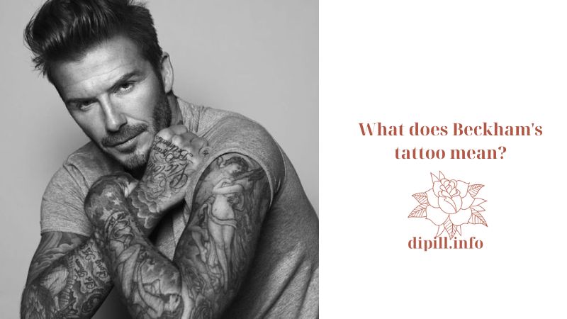 What does Beckham's tattoo mean