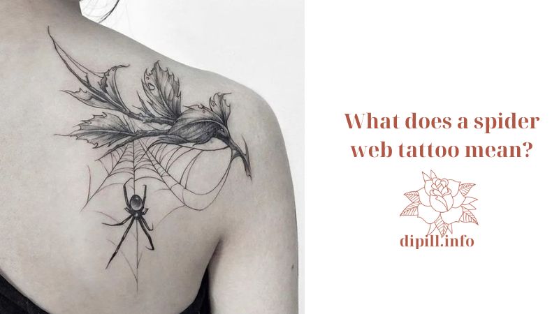 What does a spider web tattoo mean