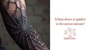 What does a spider web tattoo mean