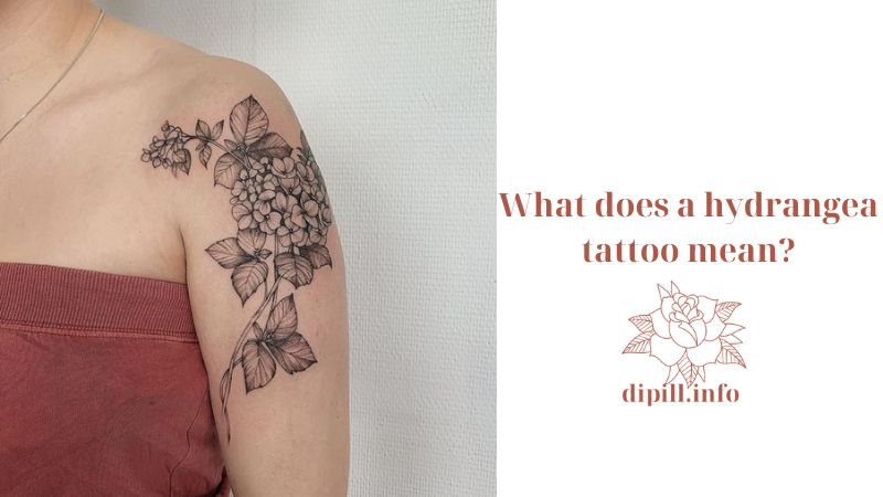 What does a hydrangea tattoo mean?