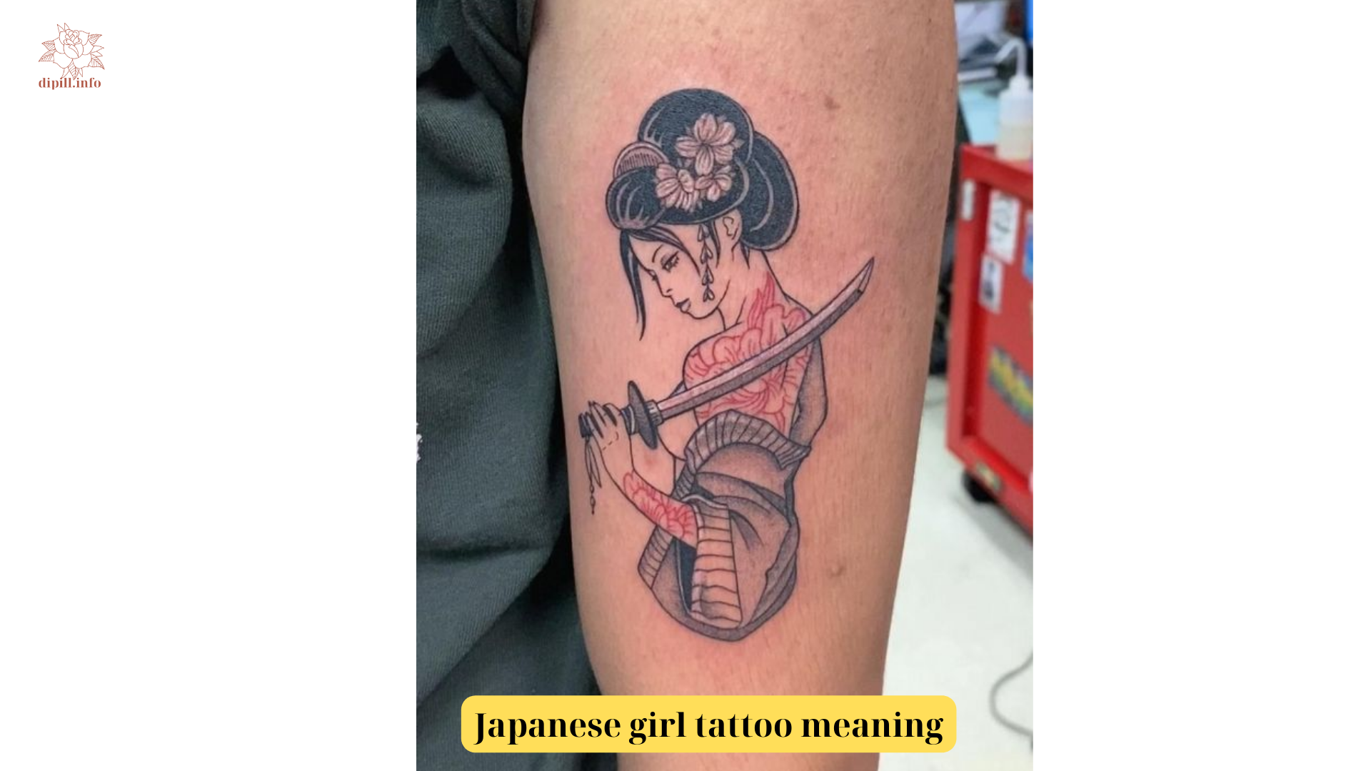 Japanese girl tattoo meaning