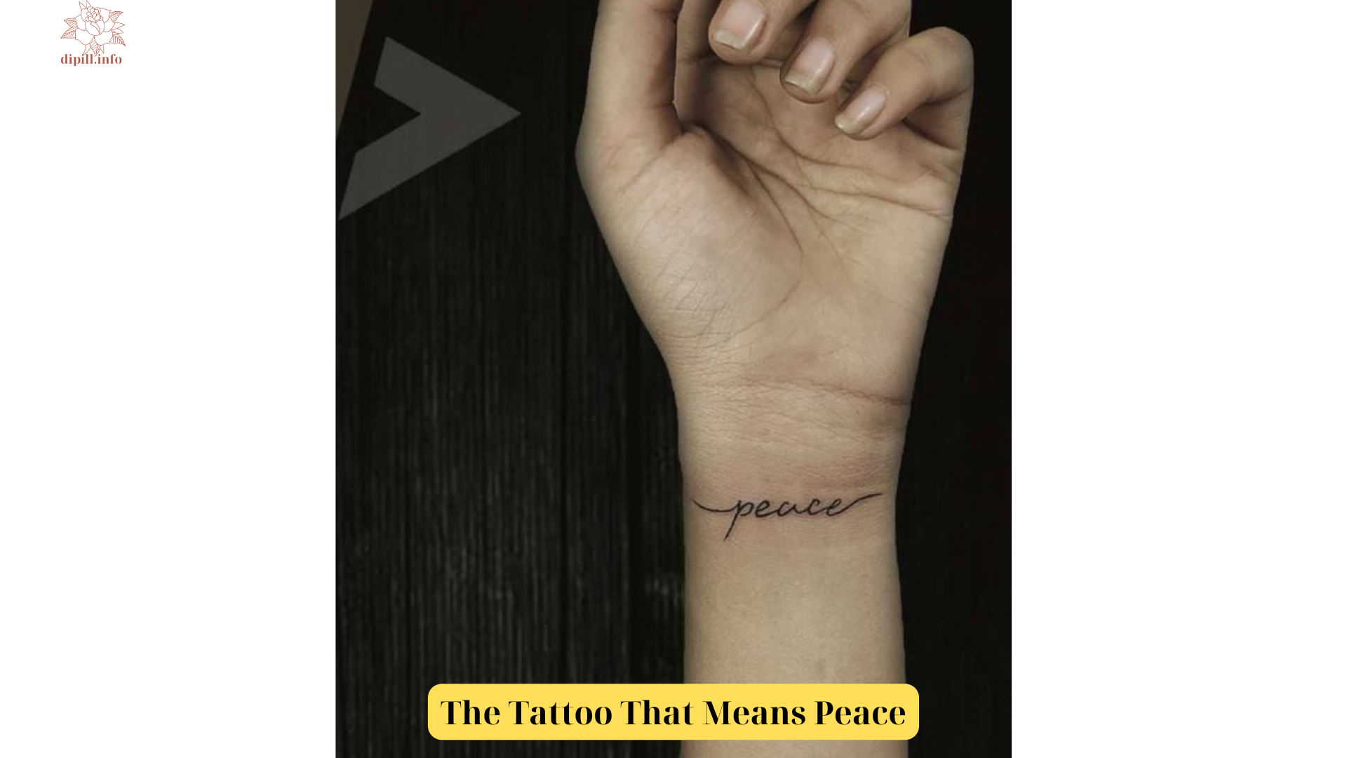 The Tattoo That Means Peace