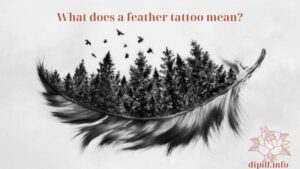 What does a feather tattoo mean