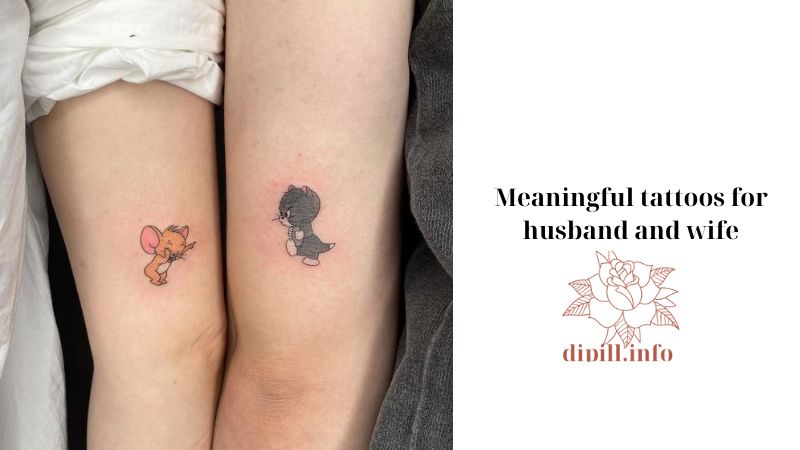 Meaningful tattoos for husband and wife 