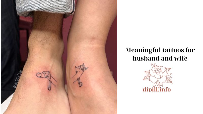 Meaningful tattoos for husband and wife 