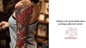 Things to keep in mind when getting a phoenix tattoo