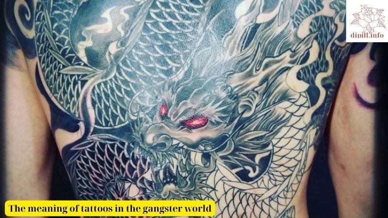 The meaning of tattoos in the gangster world 