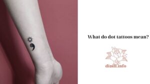 What do dot tattoos mean
