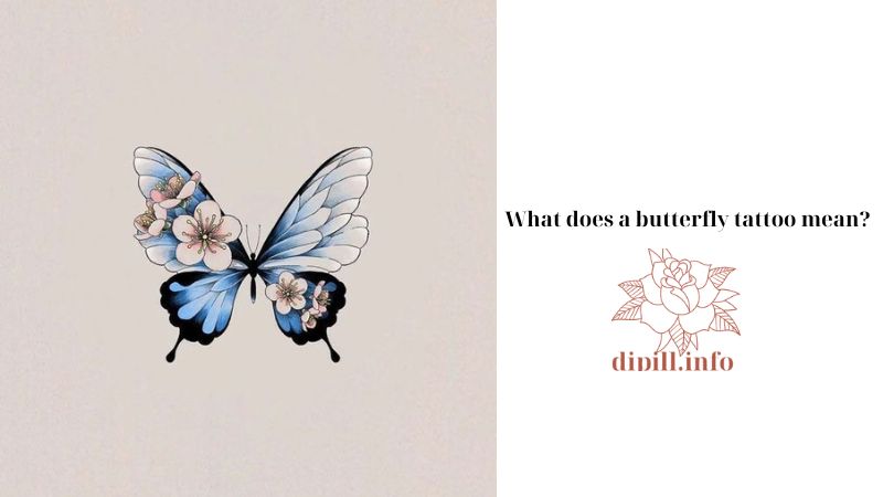 What does a butterfly tattoo mean