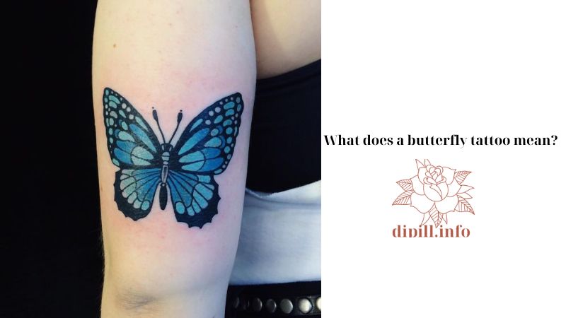 What does a butterfly tattoo mean