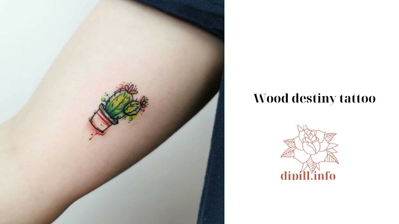 Wood destiny tattoo